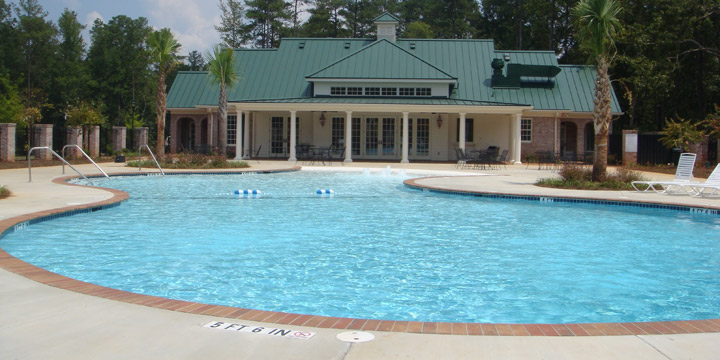 Commercial Gunite Pool, Custom Pool, Inground Pools, Spas, Swimming Pools, The Clearwater Company, Columbia, SC