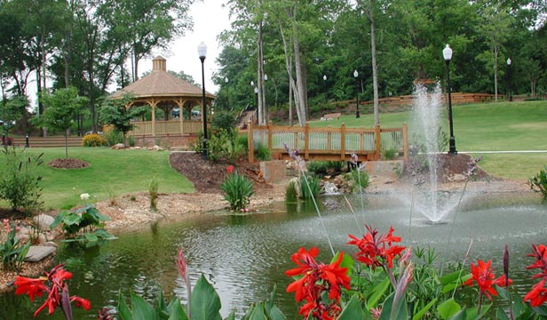 Fountain, Custom Pool, Inground Pools, Spas, Swimming Pools, The Clearwater Company, Columbia, SC