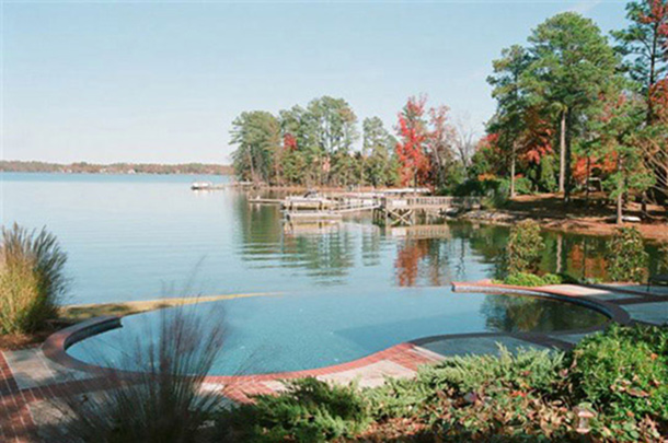 Vanishing Edge Pool, Custom Pool, Inground Pools, Spas, Swimming Pools, The Clearwater Company, Columbia, SC