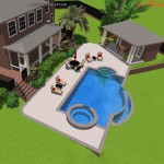 Nixon Drawing - Design, Custom Pool, Inground Pools, Spas, Swimming Pools, The Clearwater Company, Columbia, SC
