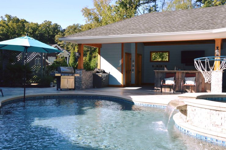 Fountain Pool & Spa, Custom Pool, Inground Pools, Spas, Swimming Pools, The Clearwater Company, Columbia, SC