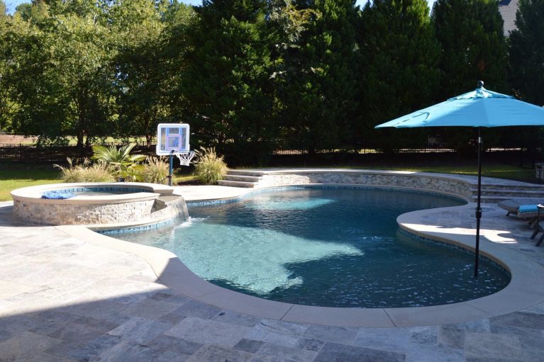Fountain Pool & Spa, Custom Pool, Inground Pools, Spas, Swimming Pools, The Clearwater Company, Columbia, SC