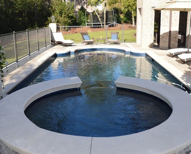 Roman Style Pool & Spa, Custom Pool, Inground Pools, Spas, Swimming Pools, The Clearwater Company, Columbia, SC