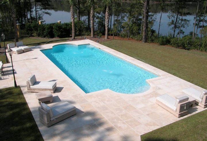 Roman Style Pool, Custom Pool, Inground Pools, Spas, Swimming Pools, The Clearwater Company, Columbia, SC